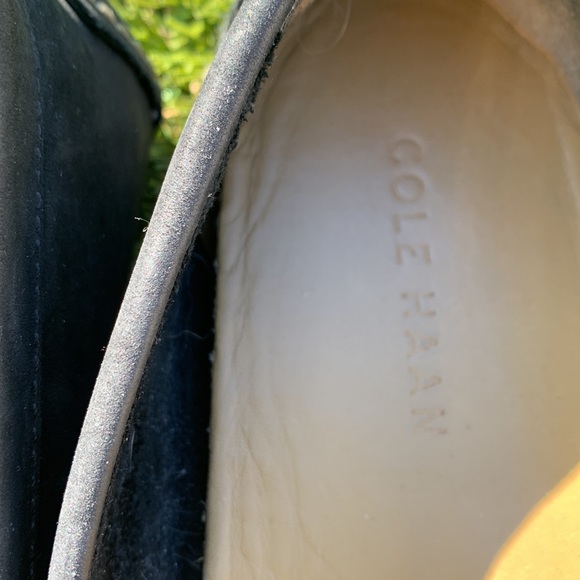 Cole Haan Men's Driving Moccasin Black Suede Size 8 - Picture 7 of 7